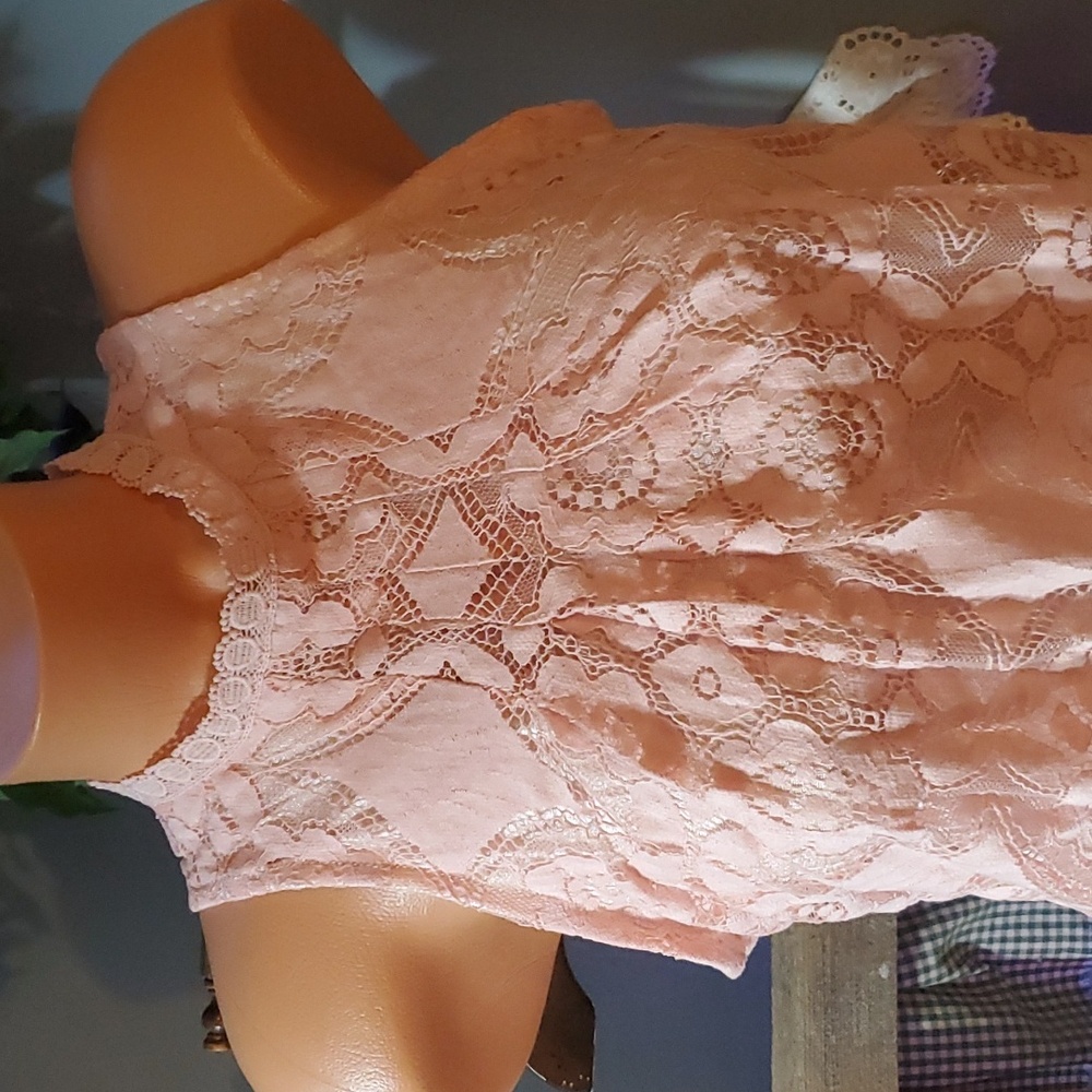 Boutique all lace fancy tank top S NWOT - Picture 2 of 7